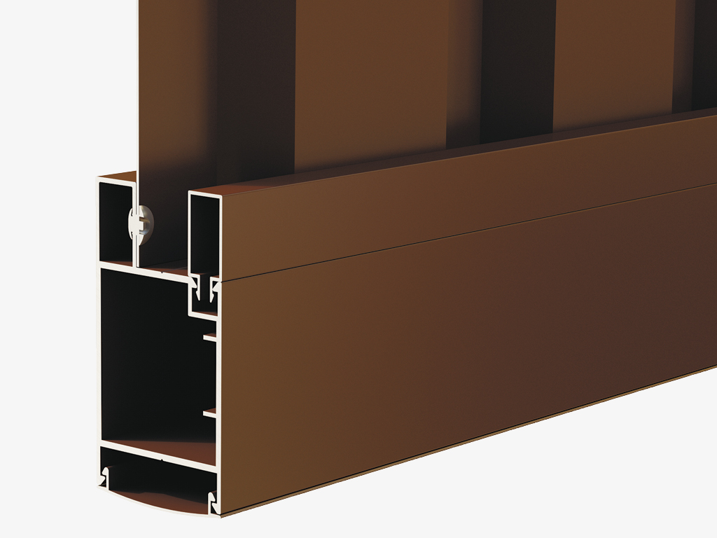 Новая легкая и надежная конструкция из алюминия и профлиста.